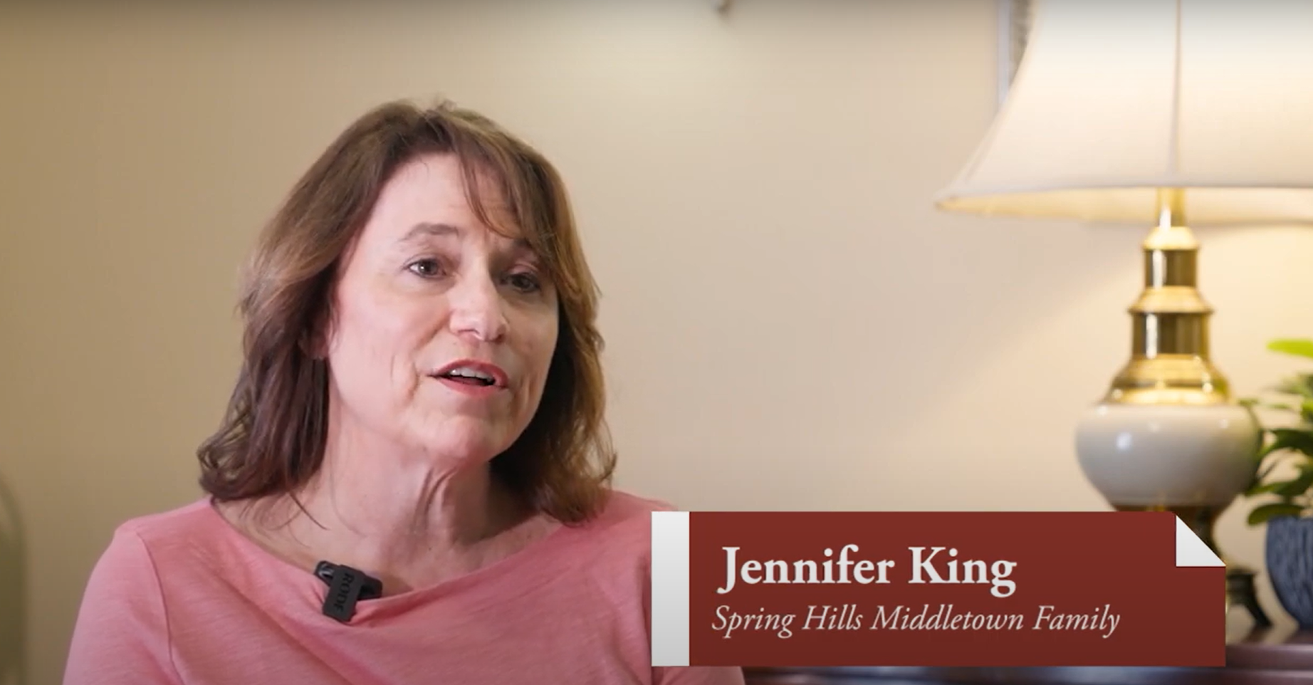 Jennifer King Testimonial - Springhills